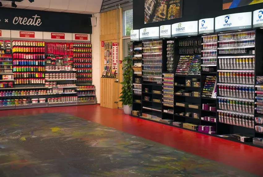 Der Shopbereich im Experience Center
