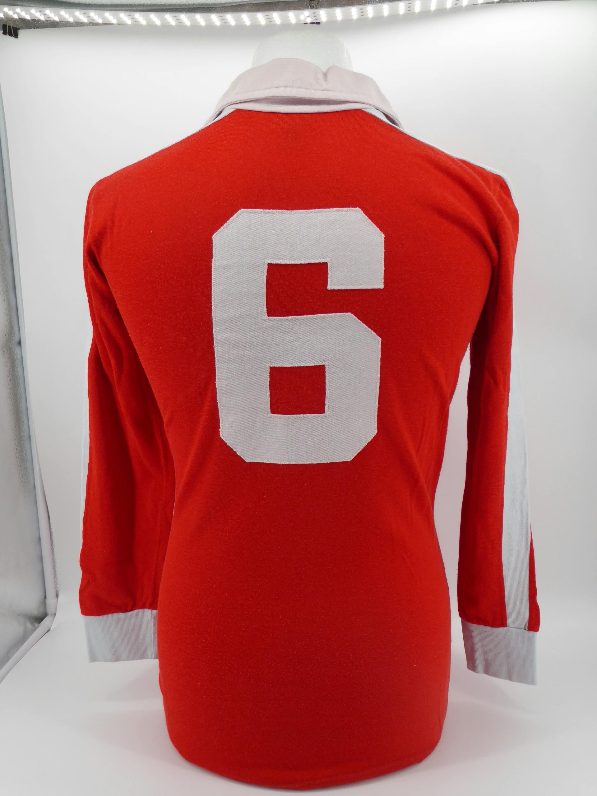 Original-Spielertrikot, getragen von Egon Köhnen im verlorenen DFB-Pokalendspiel gegen den 1. FC Köln am 15. April 1978.