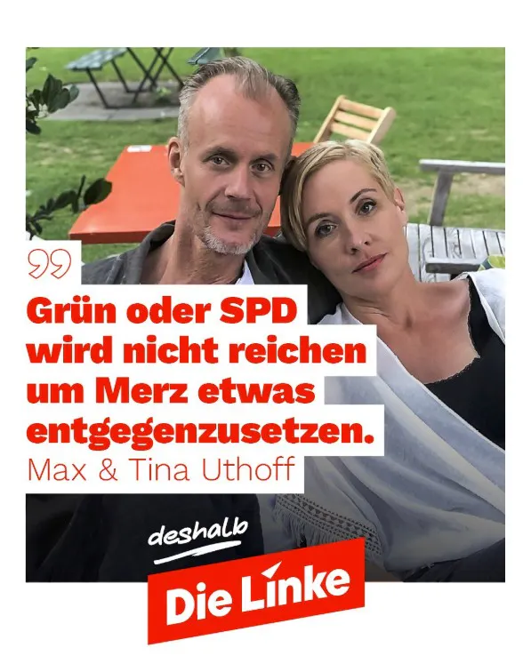 Wahlwerbung mit Max Uthoff auf dem Kanal "Die Linke"