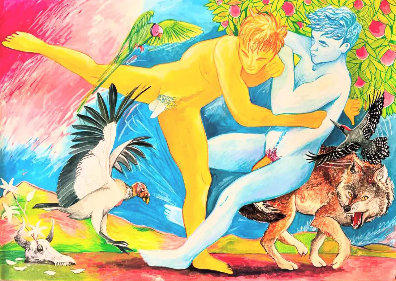Eine Zeichnung von Andres Senra
