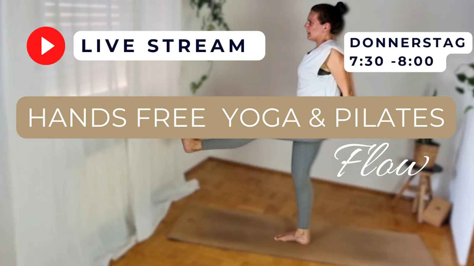 Hands Free Yoga & Pilates Flow - Morning Club