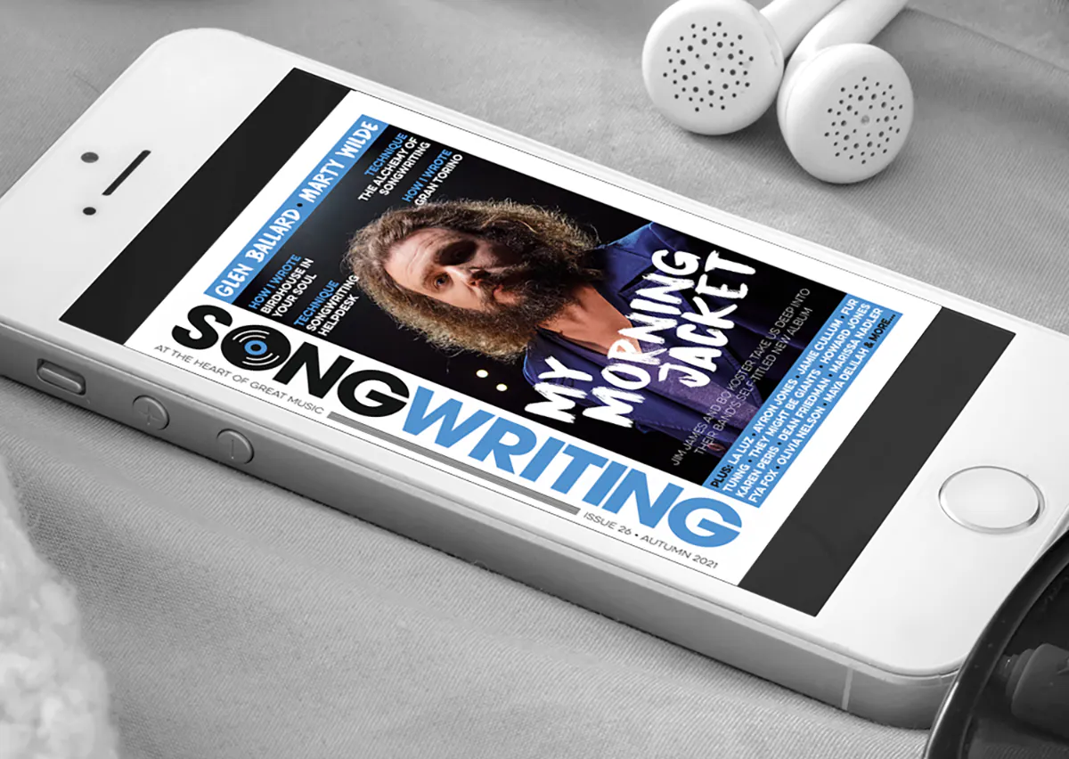 My Morning Jacket, Glen Ballard, Marty Wilde, La Luz, Tunng, Ayron Jones, plus more interviews, tips, gear, news and reviews...
