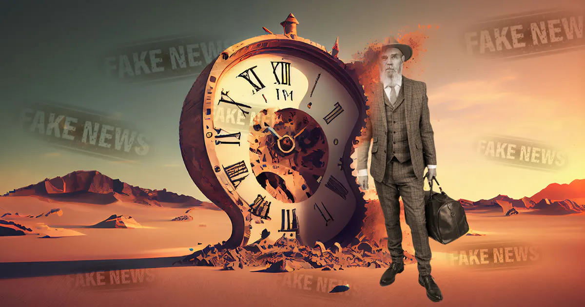 Die ewige Lüge: Eine Reise durch die Epochen der Information
