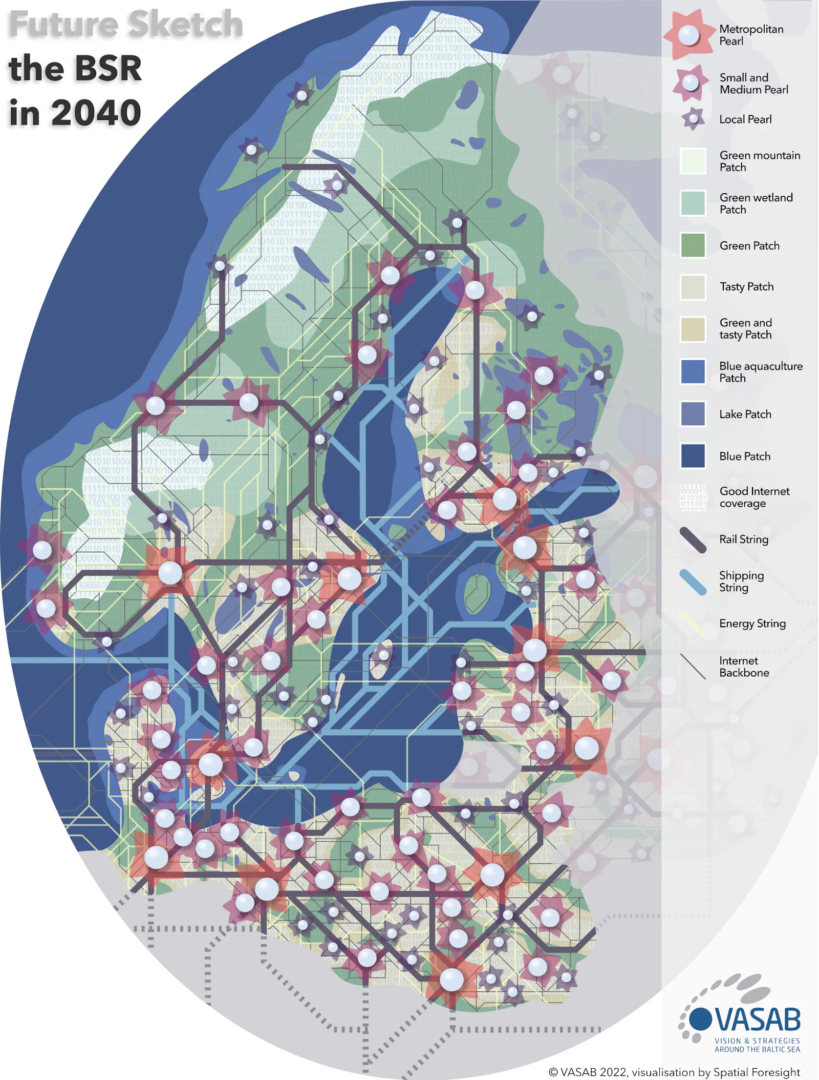 Map - VASAB vision 2040