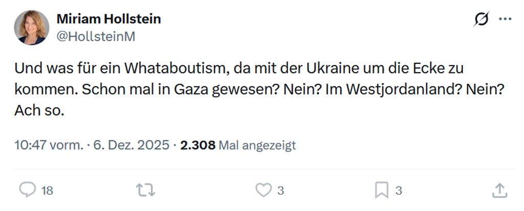 Screenshot des Postings