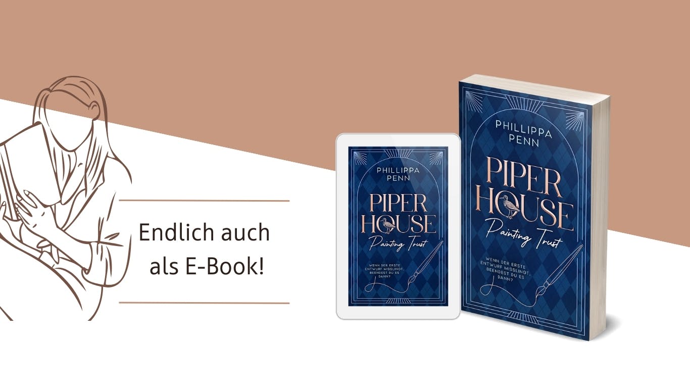 Das Bild zeigt die E-Book-Ausgabe des Buches "Piper House Painting Trust" von Phillippa Penn.