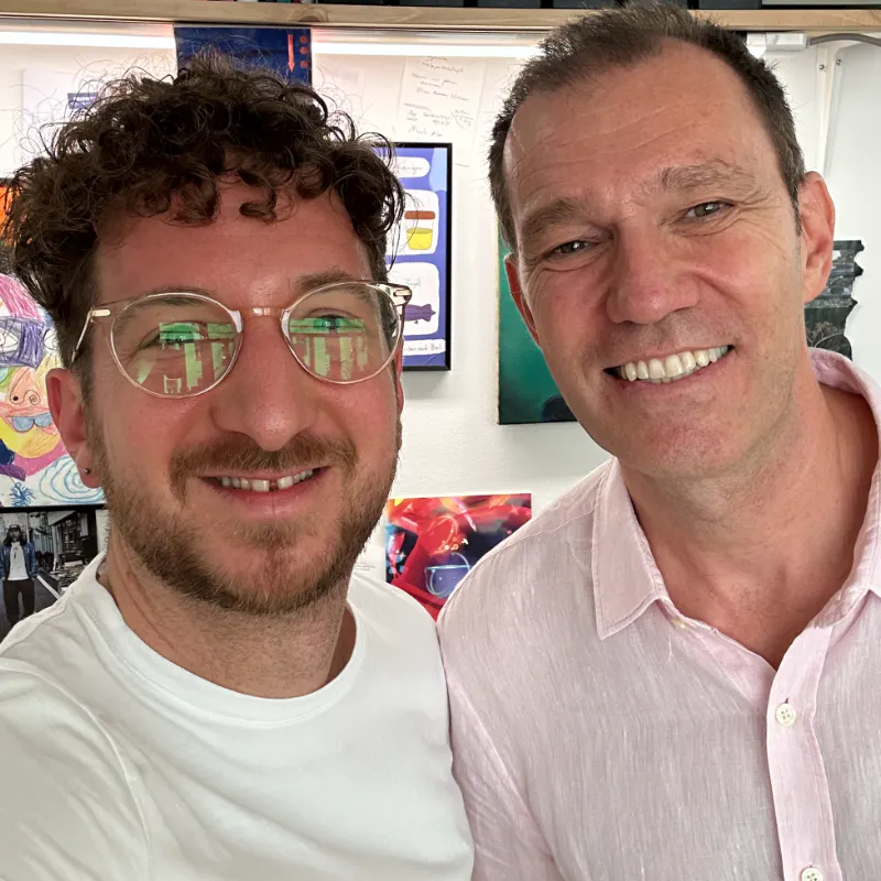 Andreas Sator (links), Cengiz Günay (rechts)