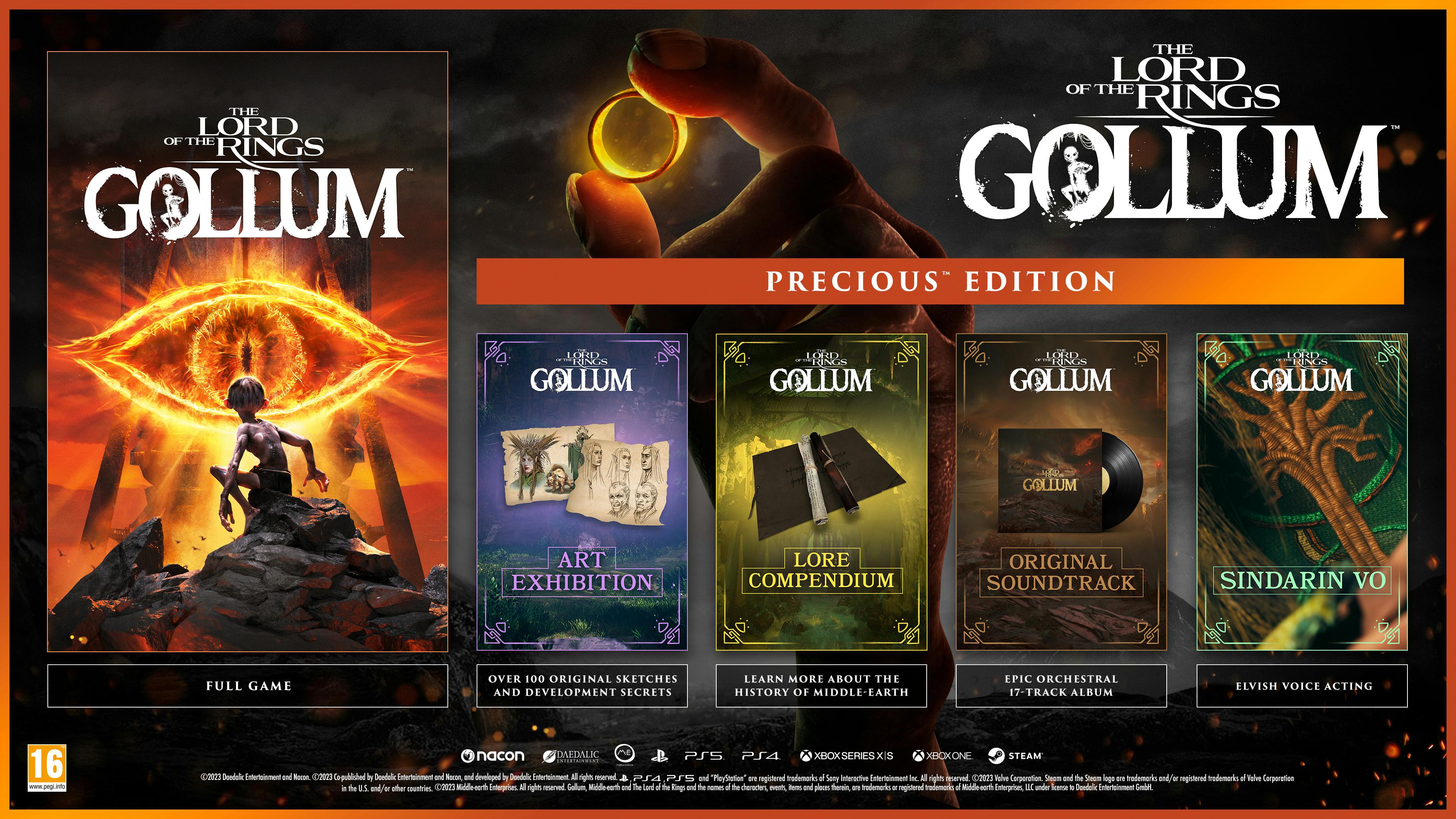 RR+: Lord of the Rings: Gollum has a 'Precious Edition' & gold status ...