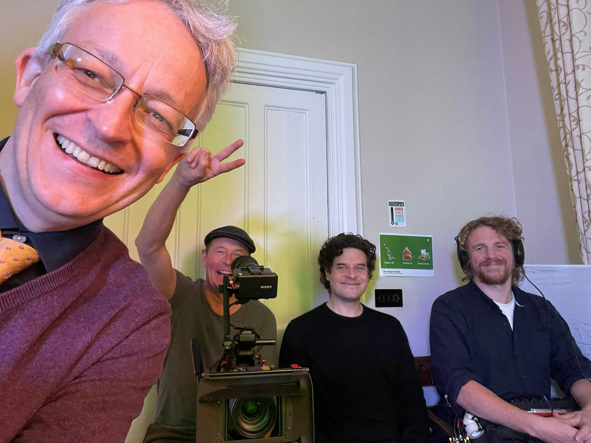 John Garth, YLE interview 2023 at Exeter College, Oxford