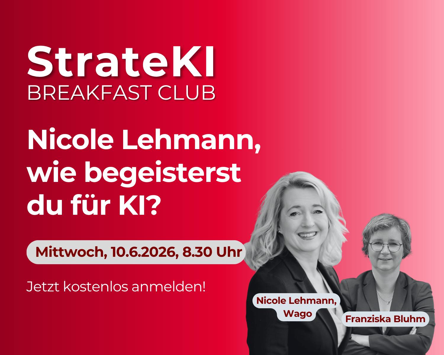 Nicole Lehmann, wie begeisterst du für KI? Interview mit Franziska Bluhm