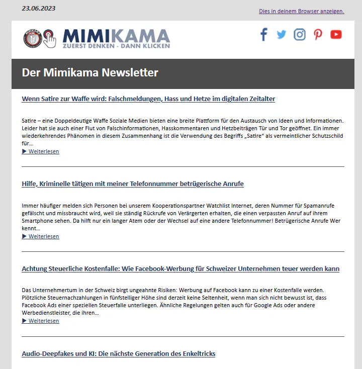 Mimikama: Eine Entdeckungstour durch das Labyrinth von Fakten und Realität Mimikama: Eine Entdeckungstour durch das Labyrinth von Fakten und Realität