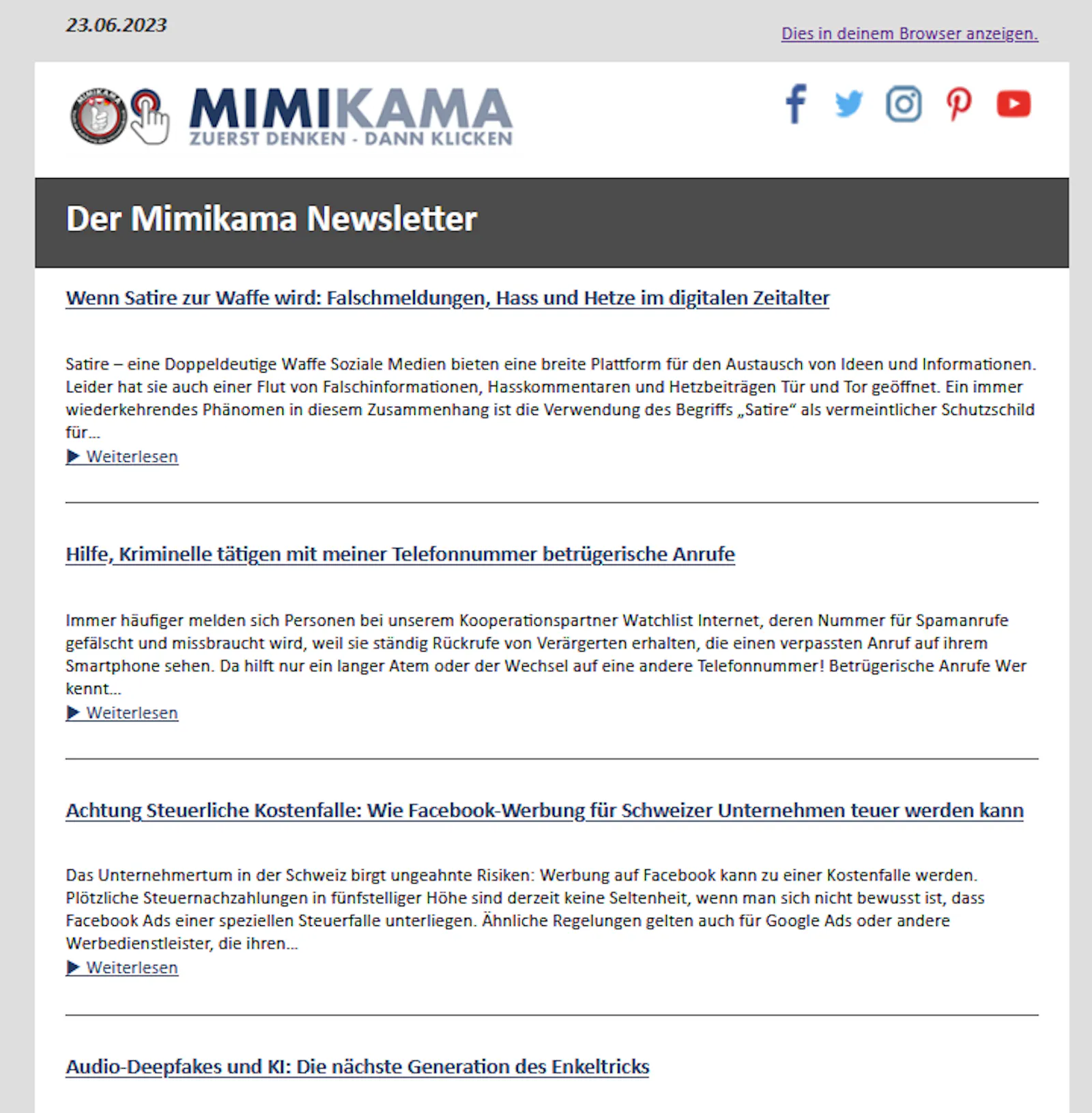 Mimikama: Eine Entdeckungstour durch das Labyrinth von Fakten und Realität