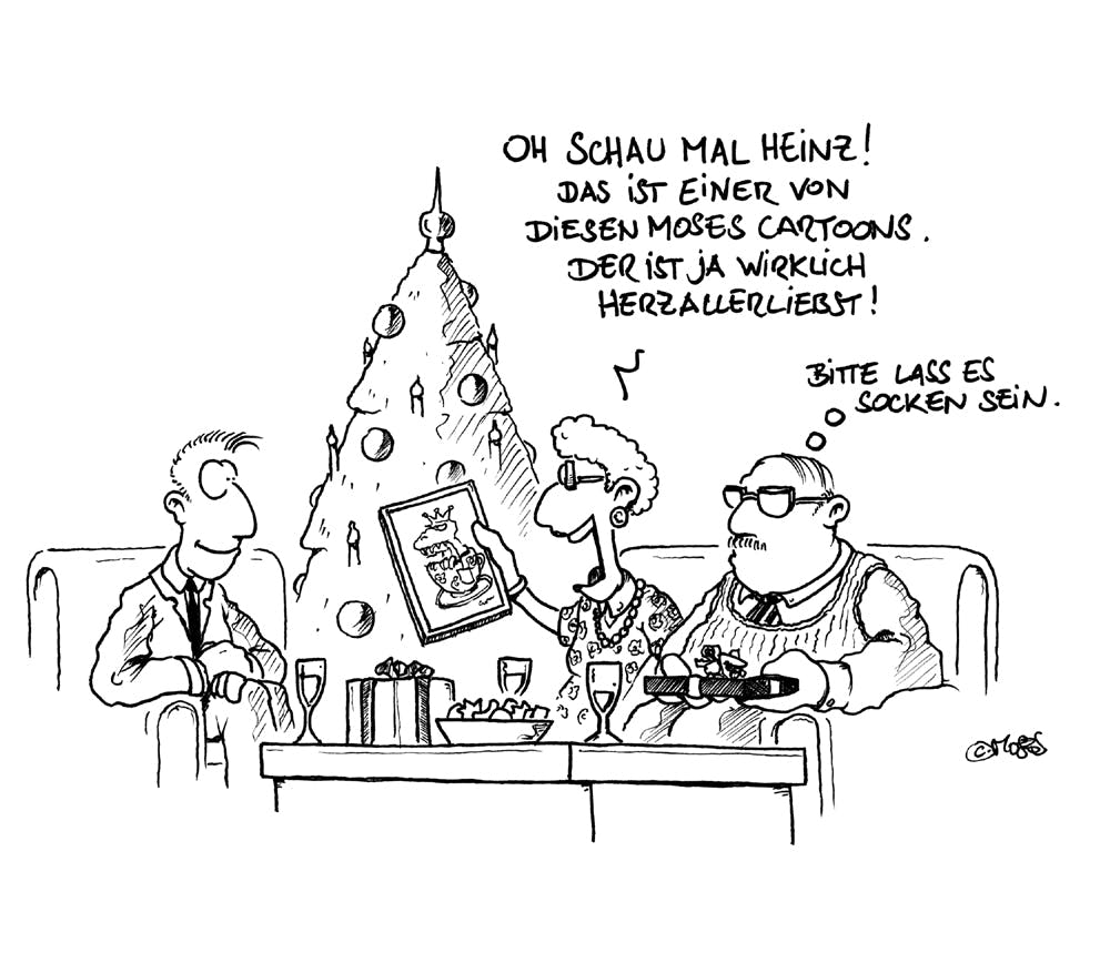 Moses Cartoons verschenken