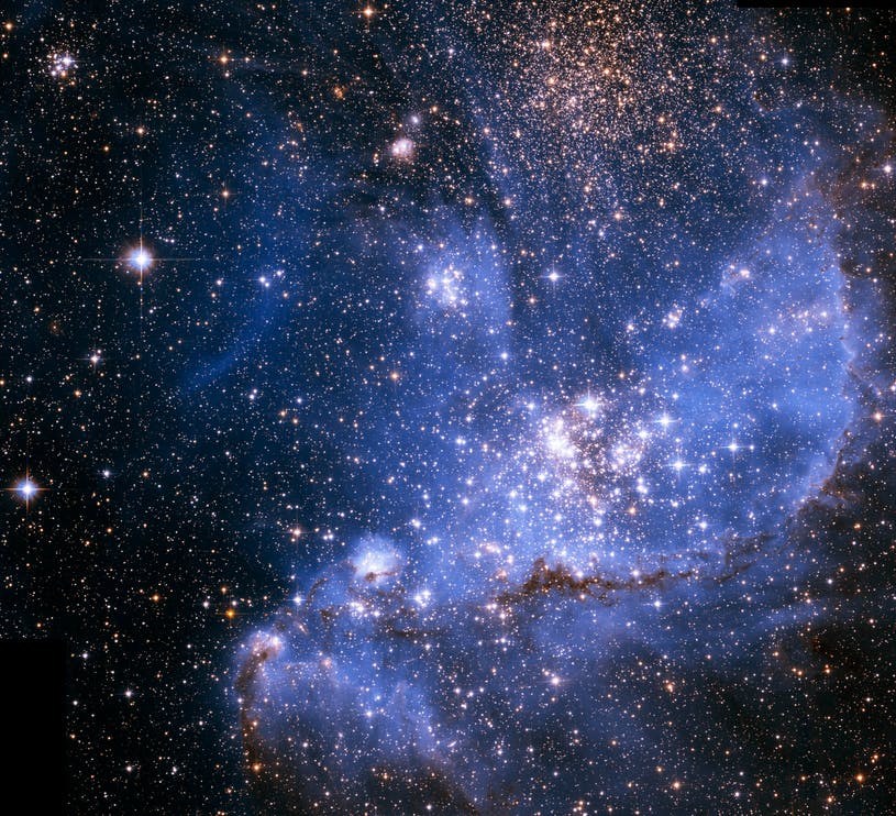 Kleine Magellansche Wolke (Bild: NASA, gemeinfrei)
