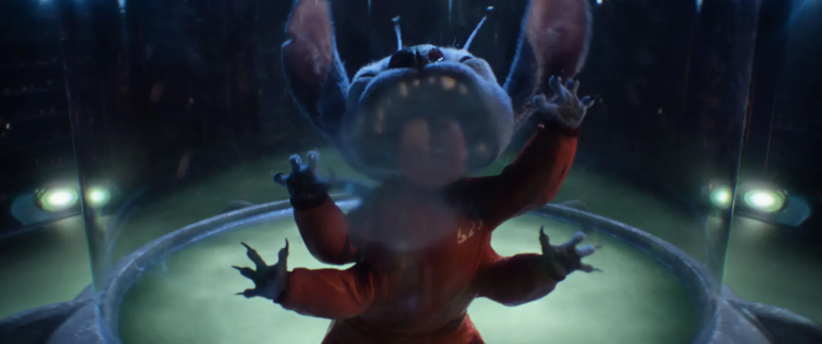 Stitch leckt Glas in Lilo und Stitch von Disney
