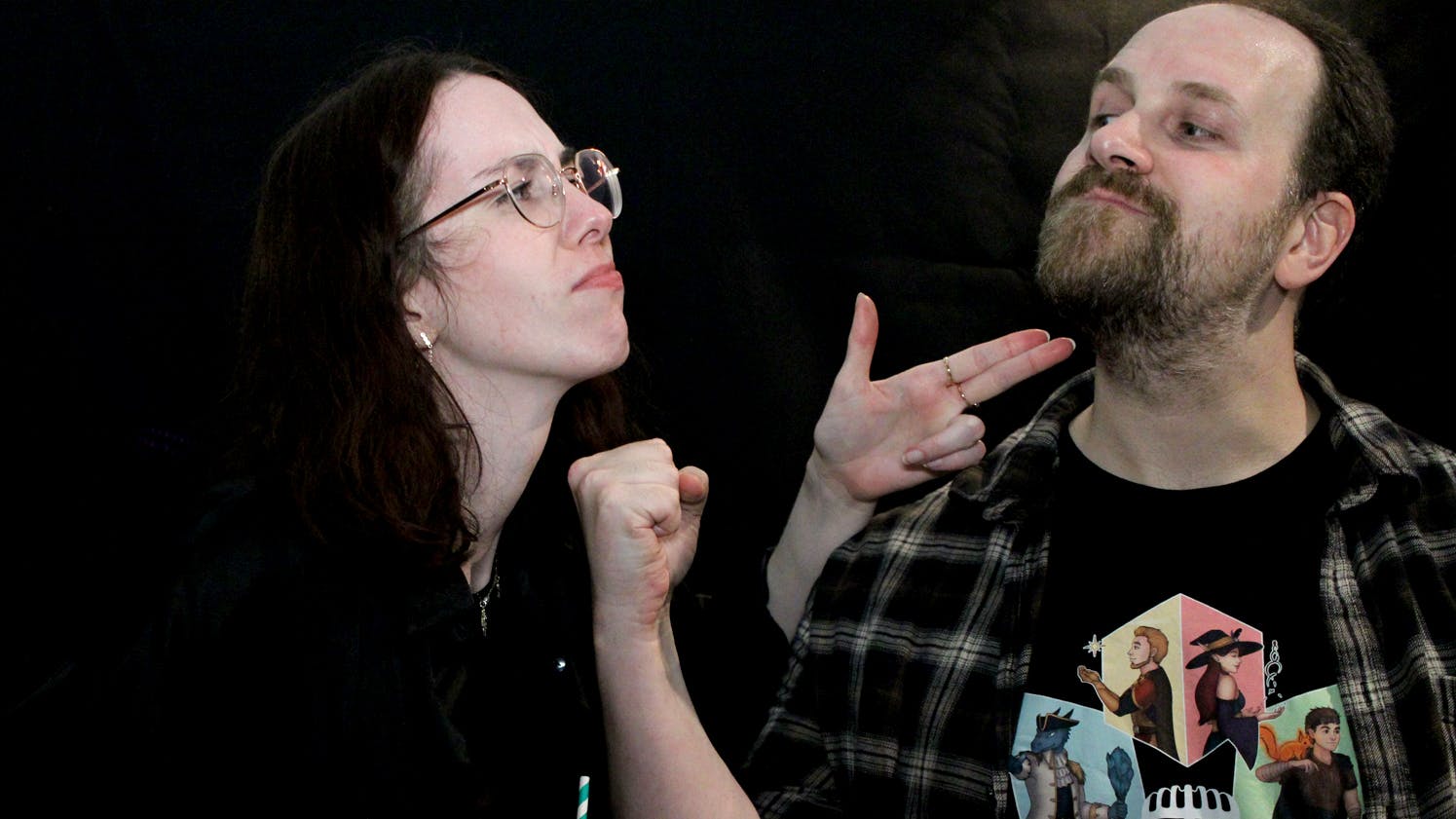 Julia und Alex.
