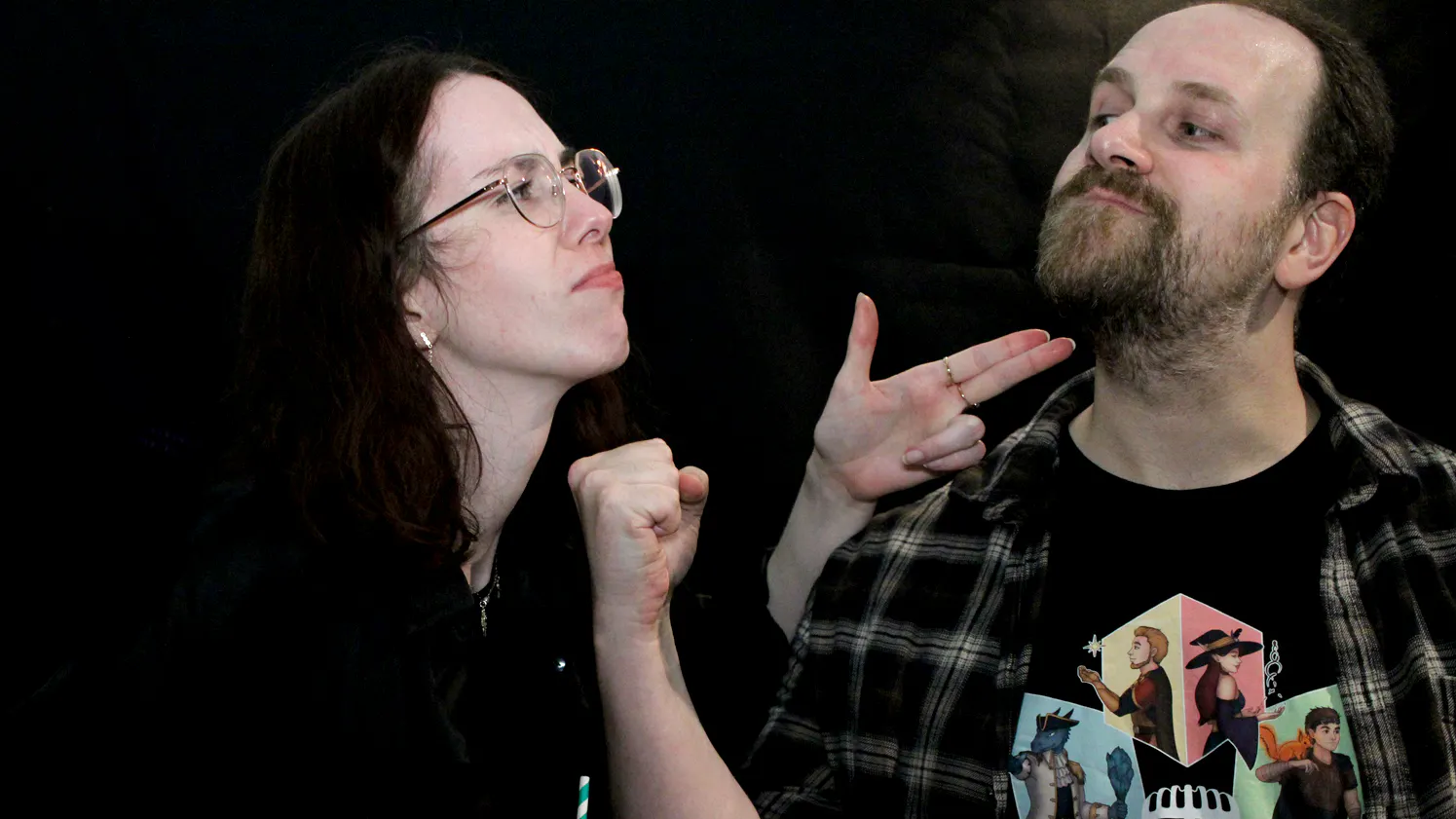 Julia und Alex.