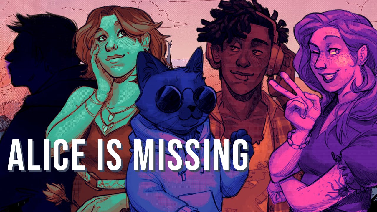 Das YouTube-Thumbnail von unserer Alice is Missing-Runde