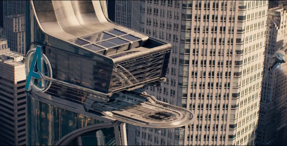 Der Avengers-Tower aus dem Film "Avengers"