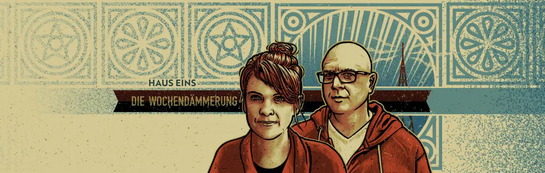 Cover der Wochendämmerung: Zeichnungen von Holger und Katrin