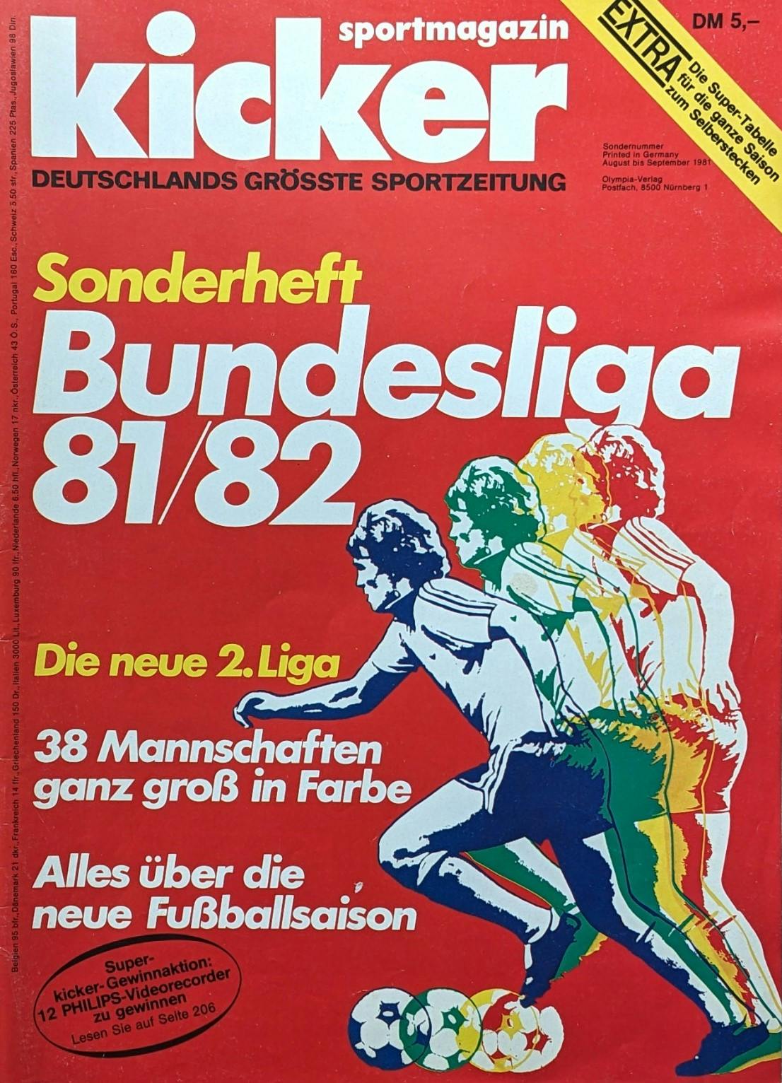 Kicker Sonderheft 1981/82