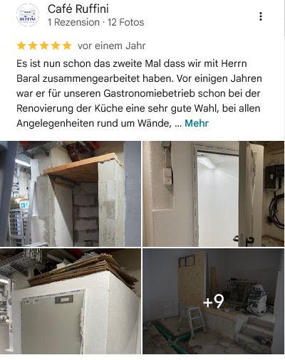 Vorschaubild und Verlinkung zur Rezension in Google-Maps.