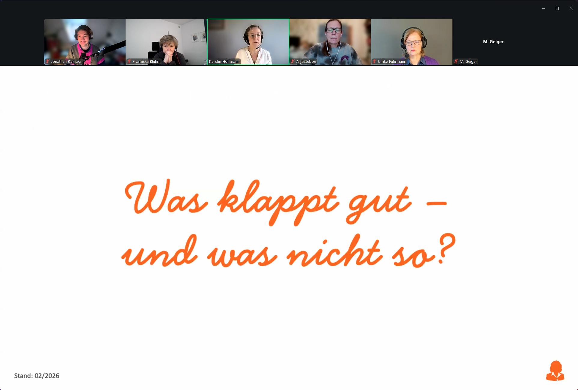 Screenshot aus dem Vortrag