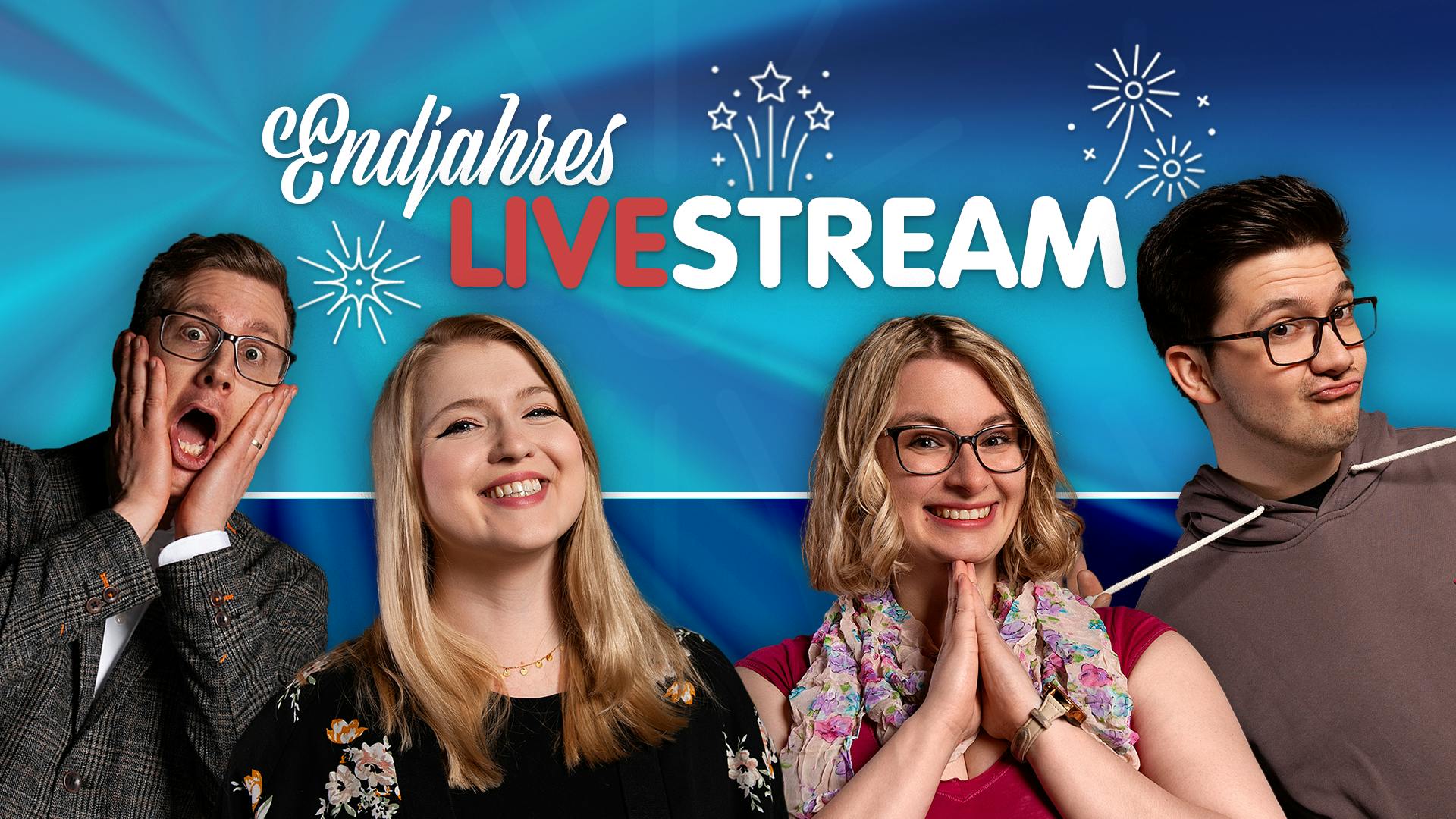 Unser Endjahres-Livestream! Jetzt ansehen!