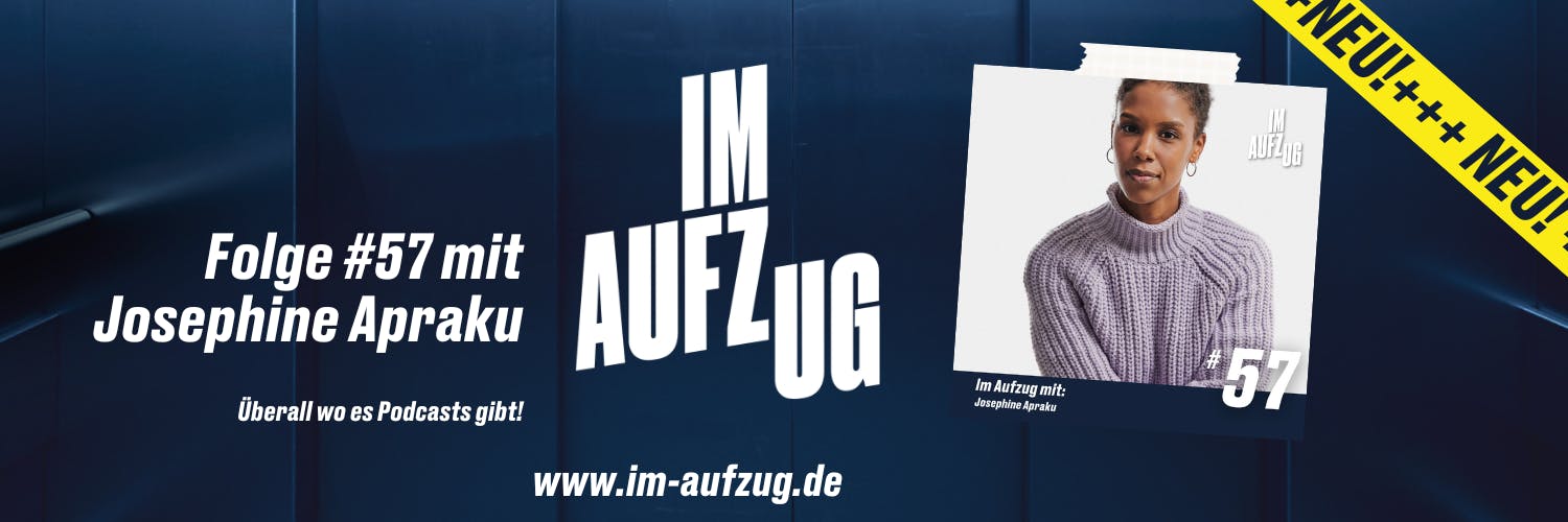 "Im Aufzug", der Podcast mit Raul Krauthausen und Gast