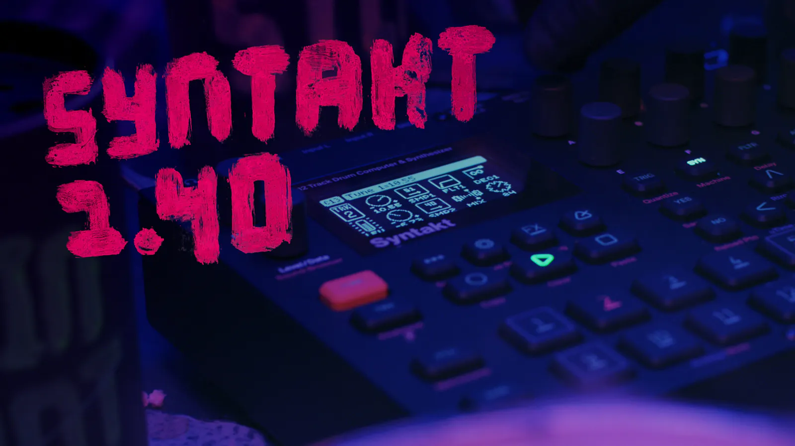Elektron Syntakt 1.40 Update - mit Samples und mehr