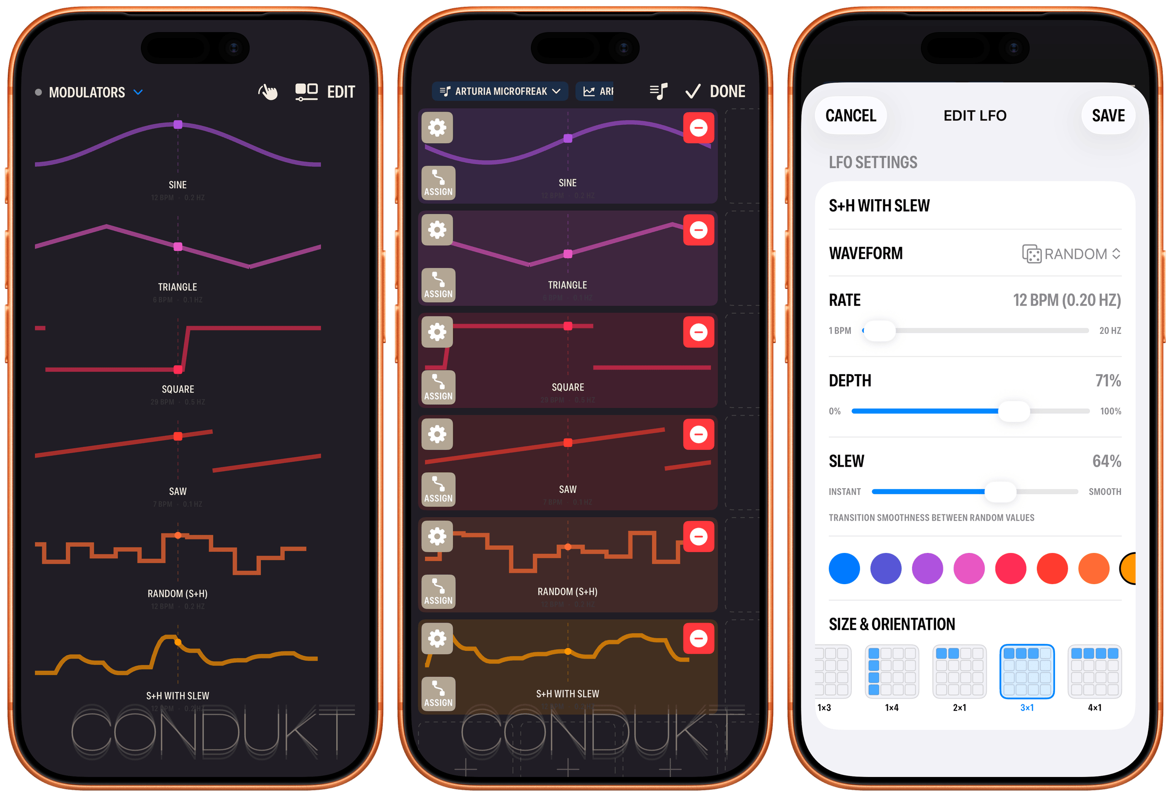 Condukt App - MIDI / Synth Editor und Next-Level Idee