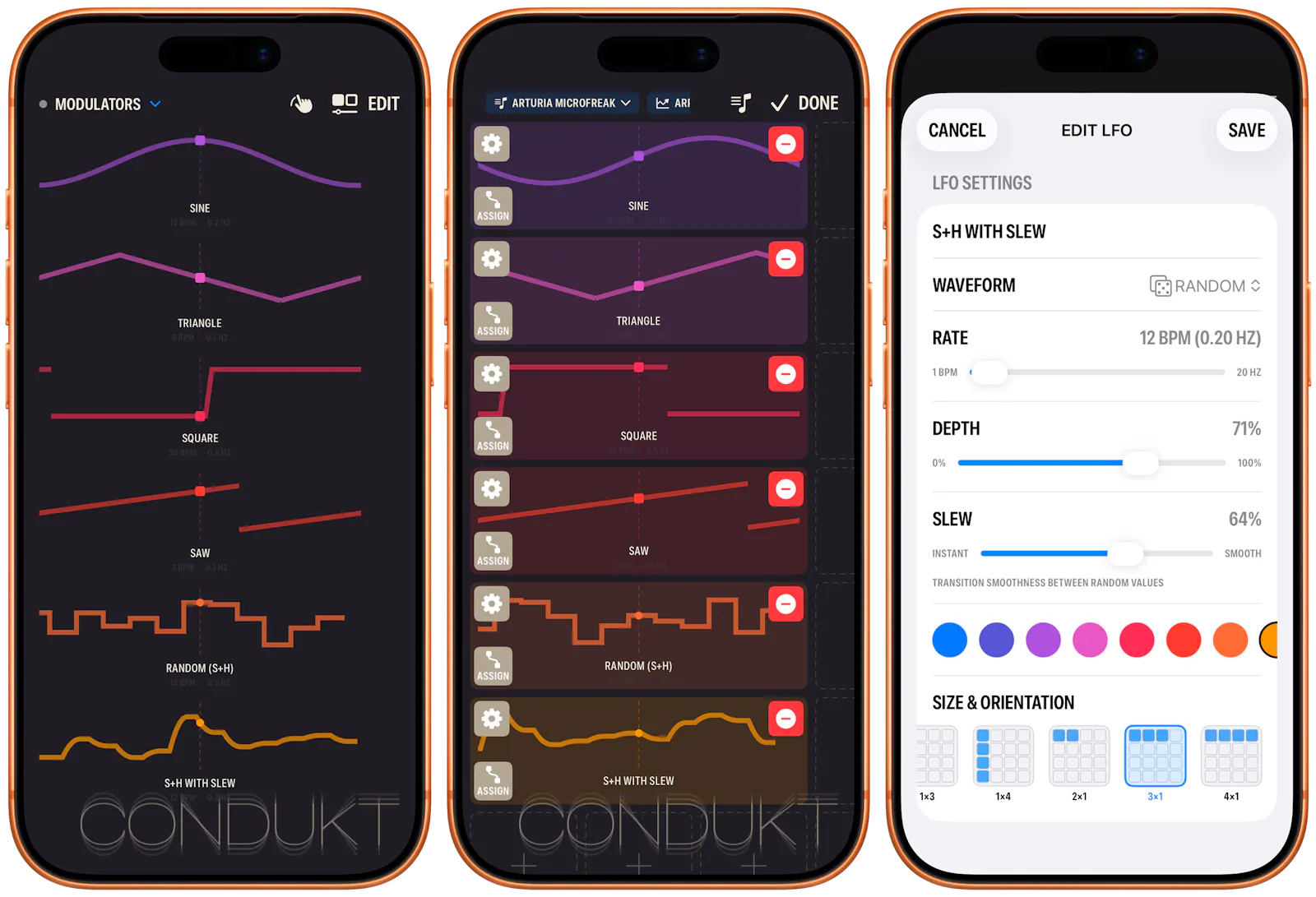 Condukt App - MIDI / Synth Editor und Next-Level Idee