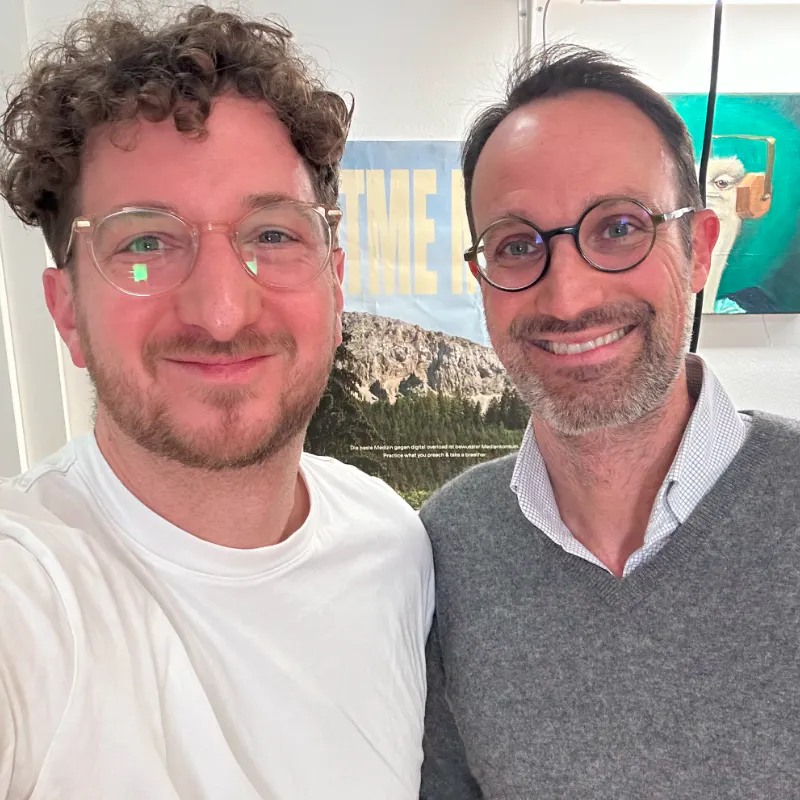 Andreas Sator (links) und Florian Kiefer (rechts)