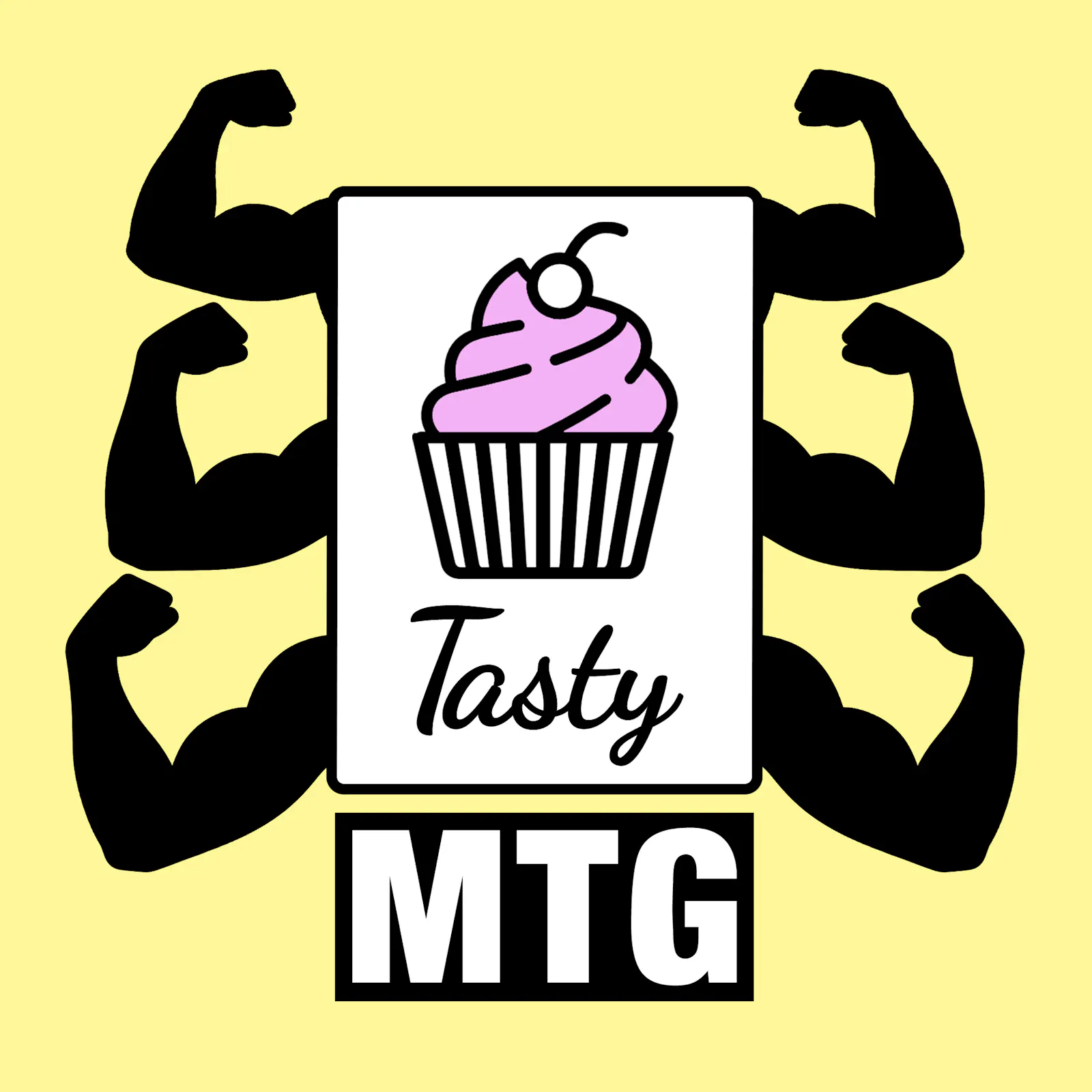 Das Cover zur aktuellen Folge: Der Tasty-MTG-Cupcake hat sechs Arme