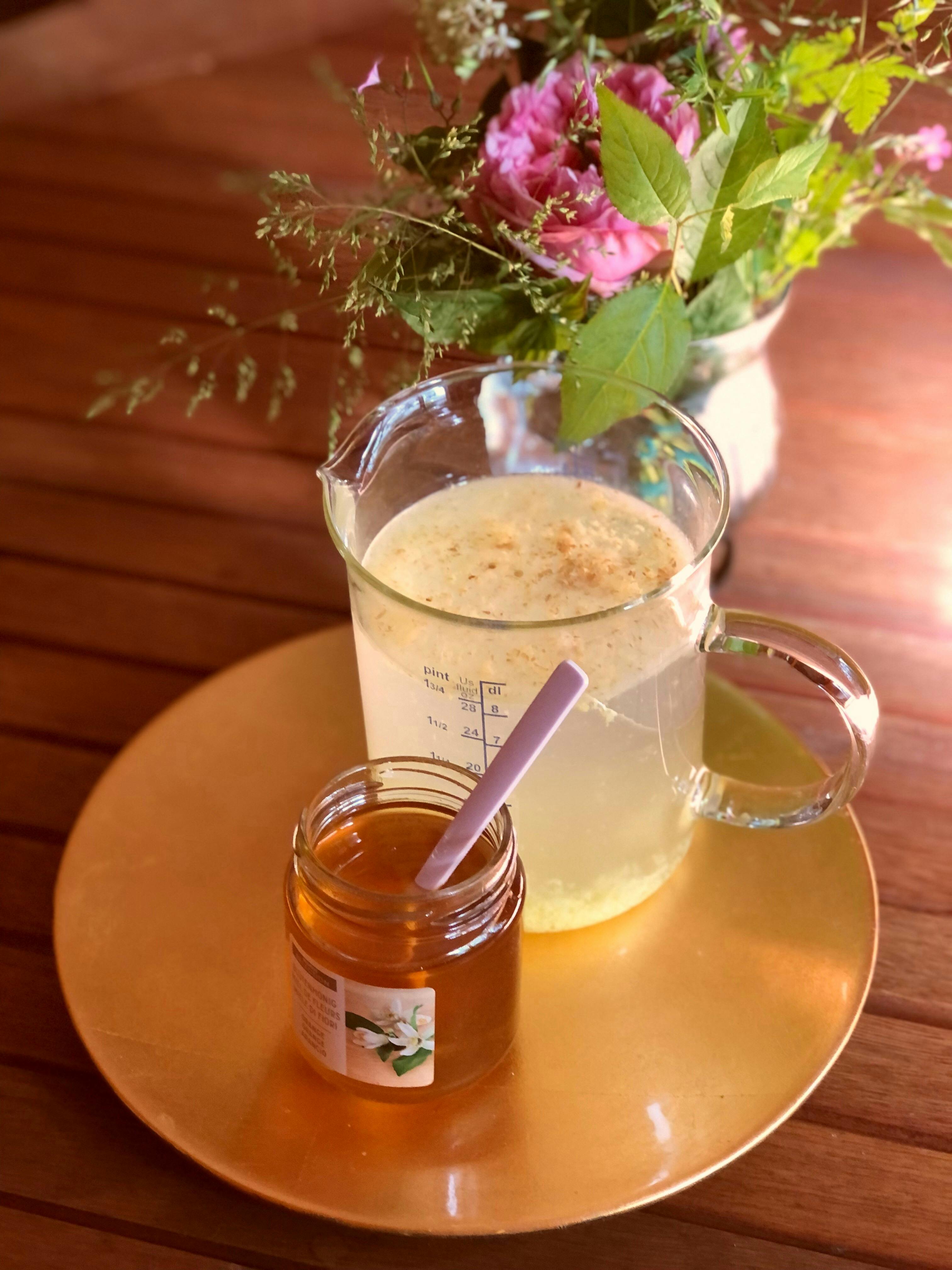 Ingwer-Zitronen-Honig Drink