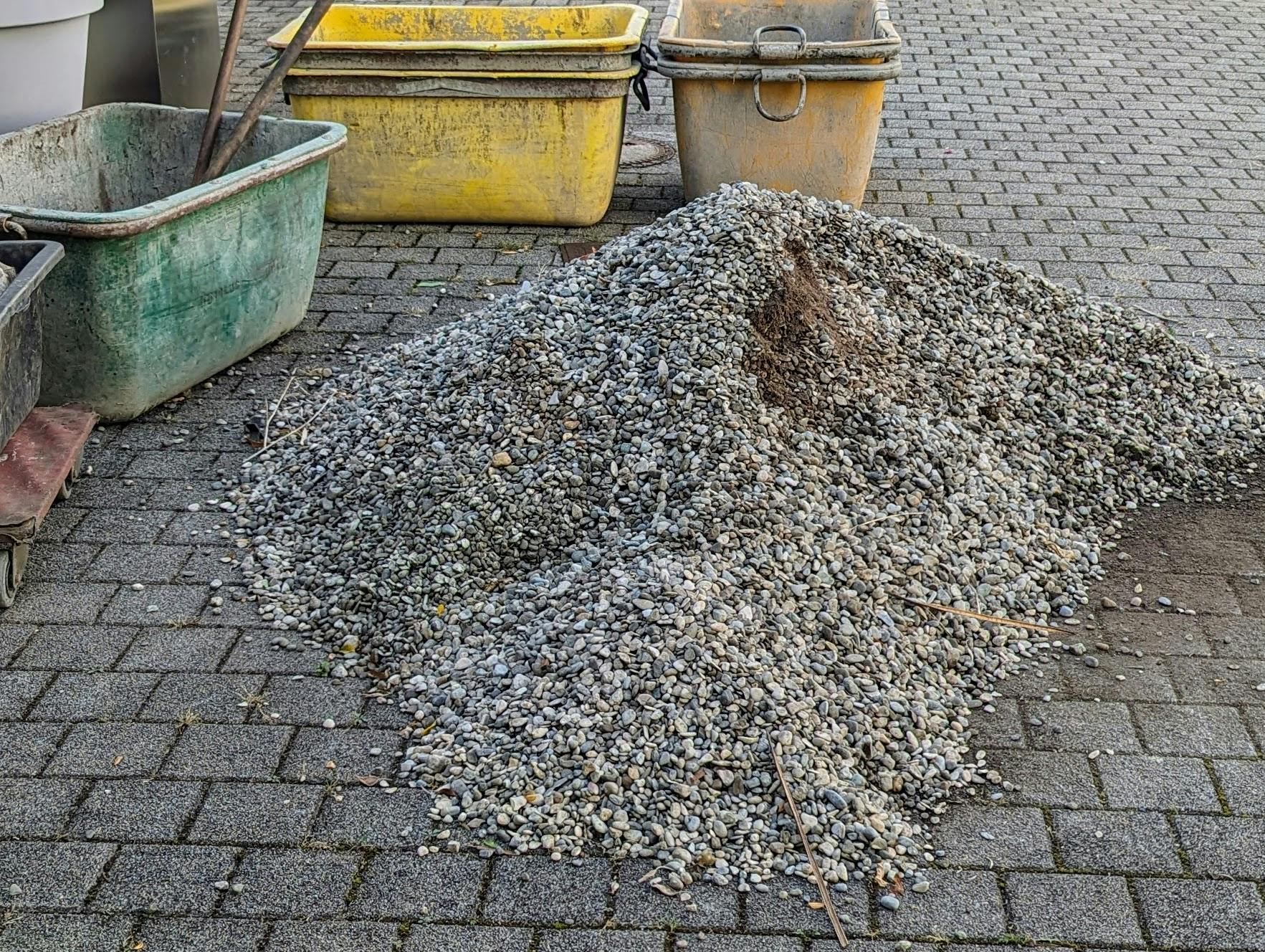 Kies ist begehrt. Foto: Jürgen Brand