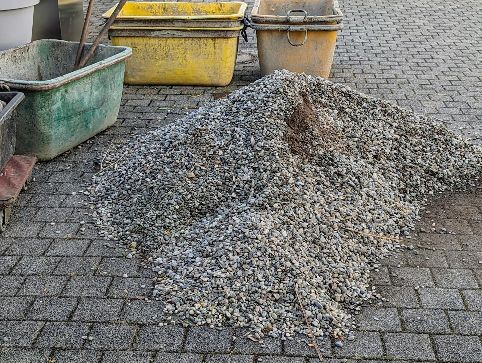 Kies ist begehrt. Foto: Jürgen Brand
