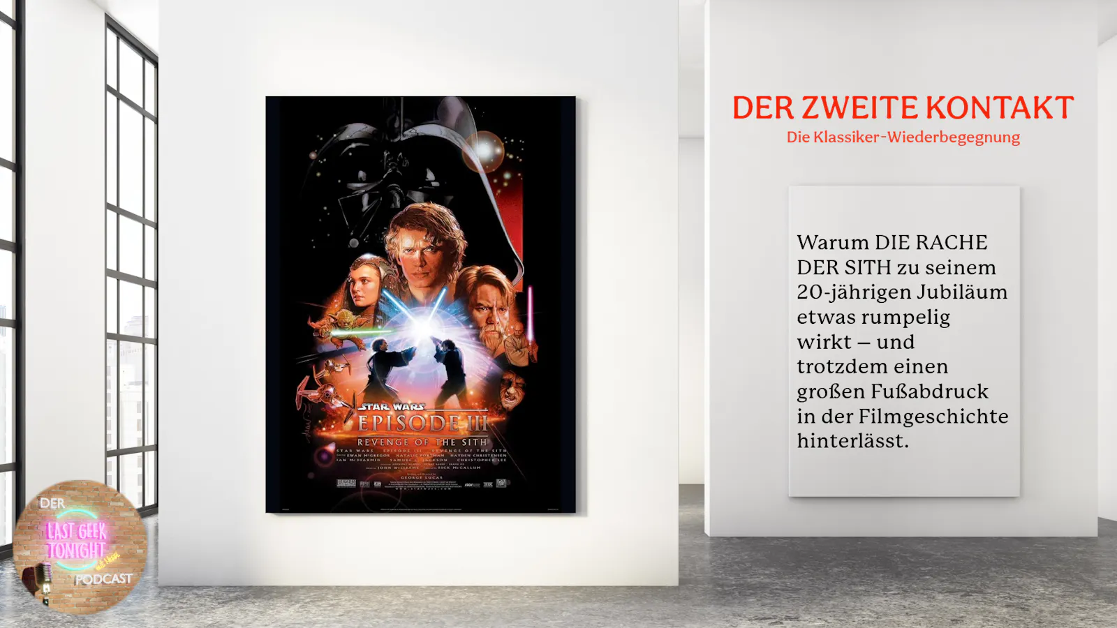 Warum die Rache der Sith zu seinem 20-jährigen Jubiläum etwas rumpelig wirkt – und trotzdem einen großen Fußabdruck in der Filmgeschichte hinterlässt.