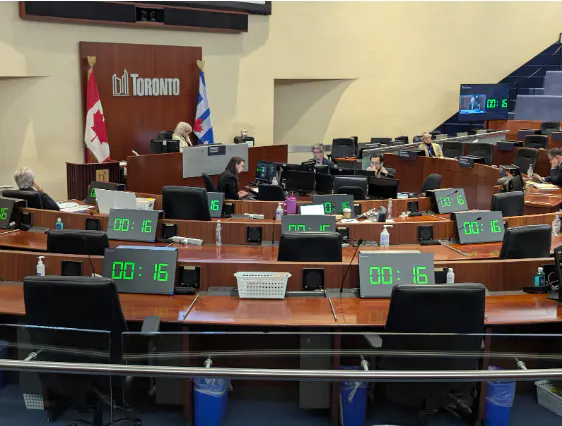 Toronto City Council chamber