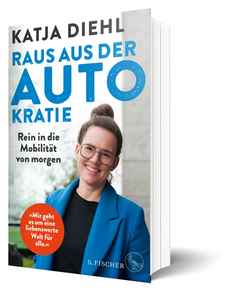 Buchcover Raus aus der AUTOkratie - rein in die Mobilität von morgen.