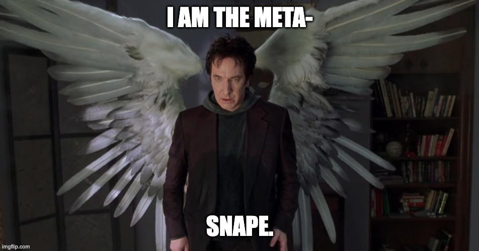 Movie still showing Alan Rickman as "Metatron"