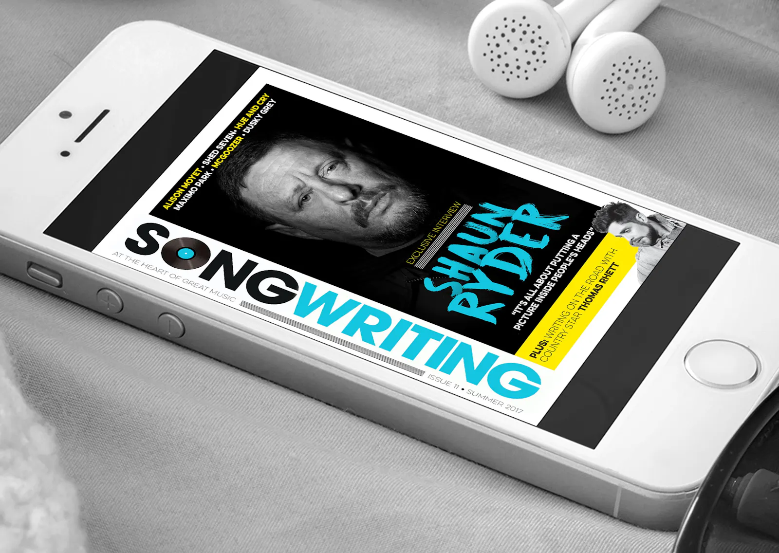 Shaun Ryder, Alison Moyet, Thomas Rhett, Shed Seven's Rick Witter, Hue & Cry, Maxïmo Park, plus more interviews, tips, gear, news and reviews...