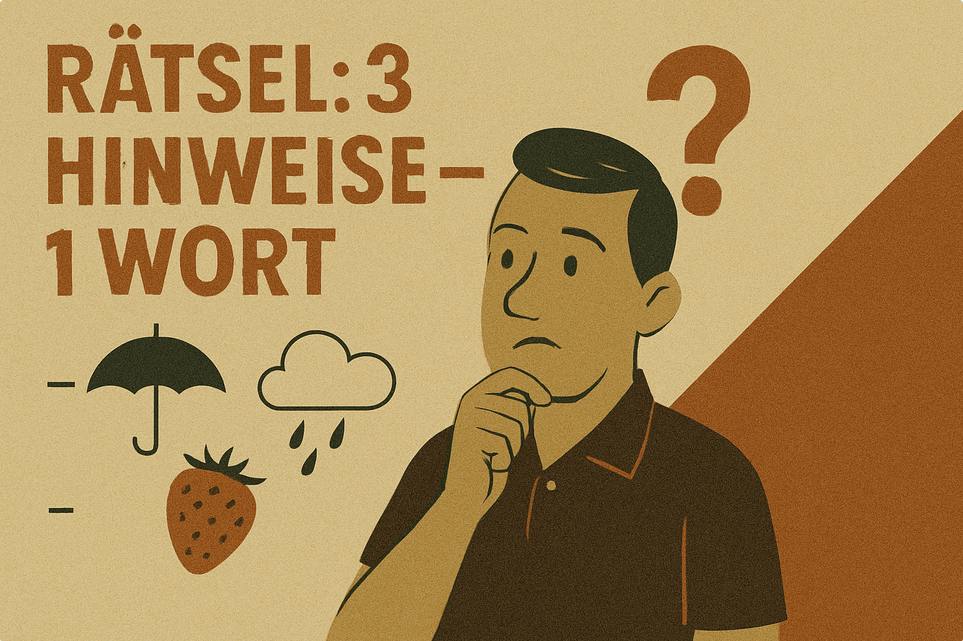 Rätsel: 3 Hinweise - 1 Wort - BLOG - Aktivierungen