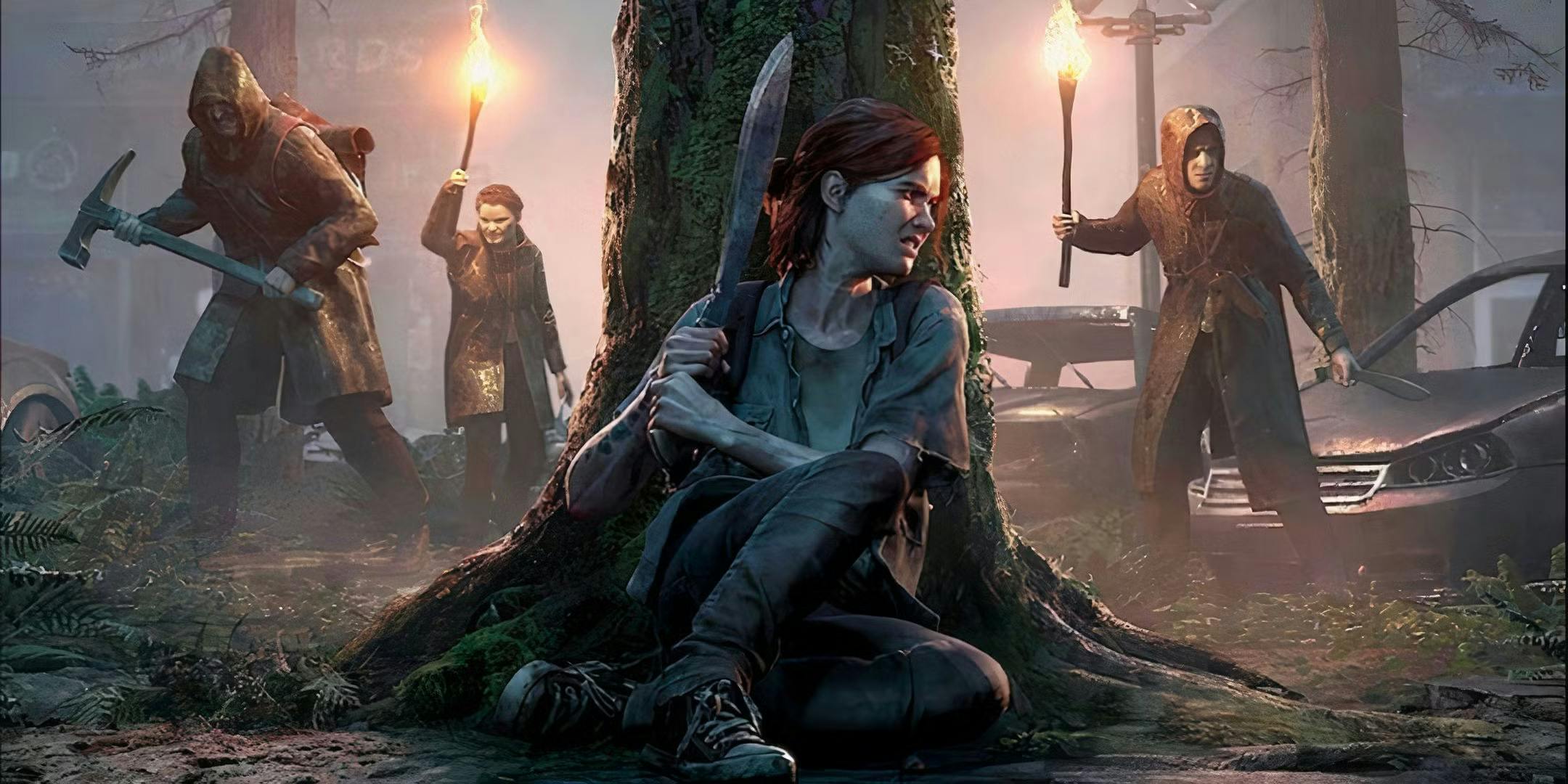 The Last of Us Part 2, Ellie versteckt sich vor Seraphites.