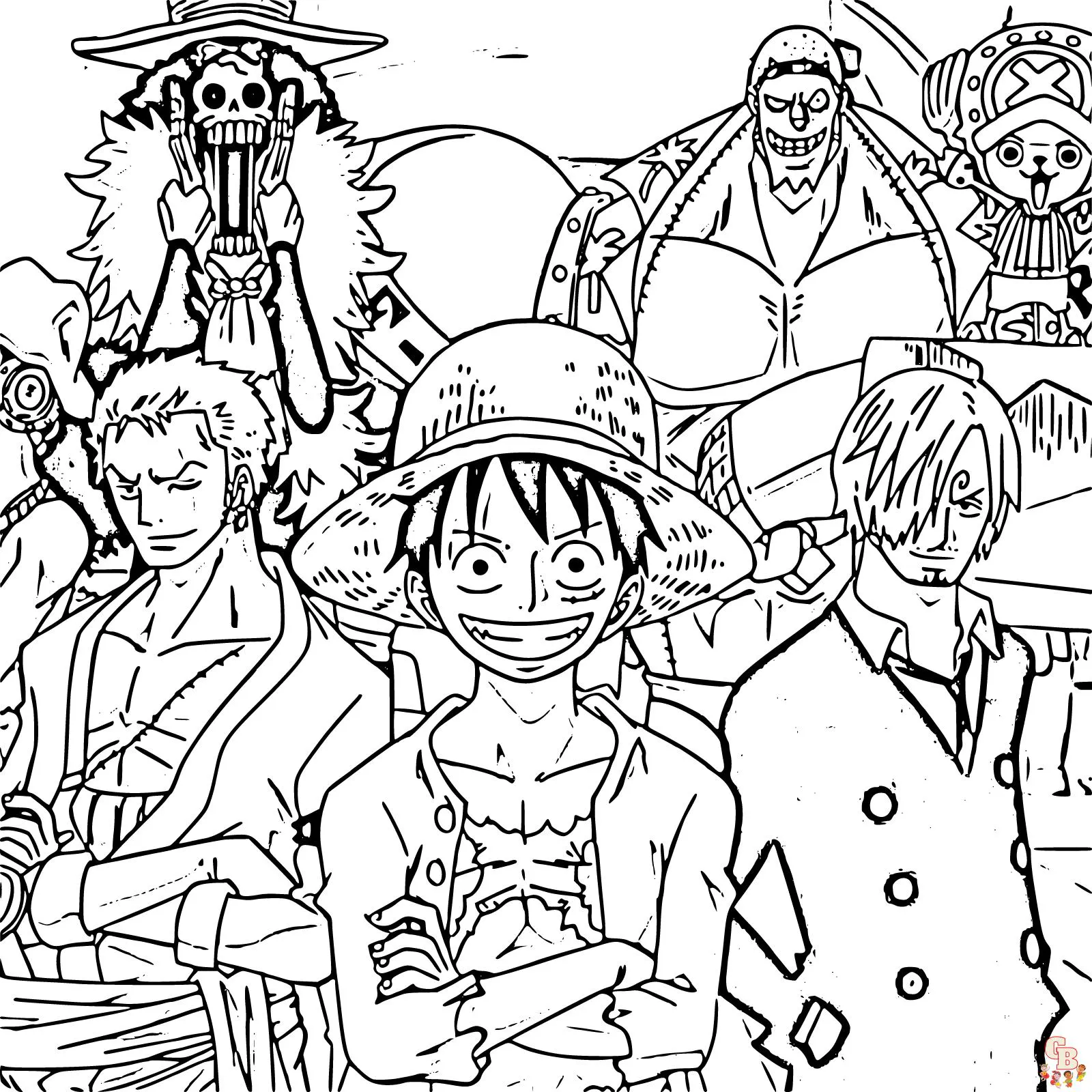 One Piece Coloring Pages: Printable, Free, and Easy