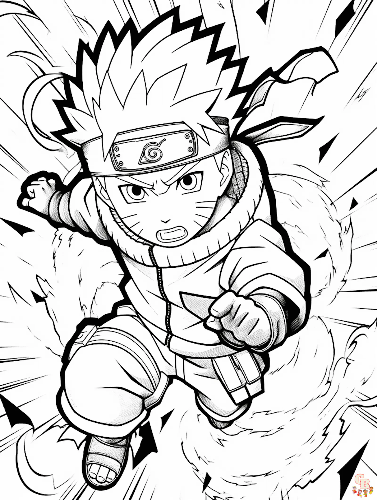 Naruto Coloring Pages: Unleash Your Creativity