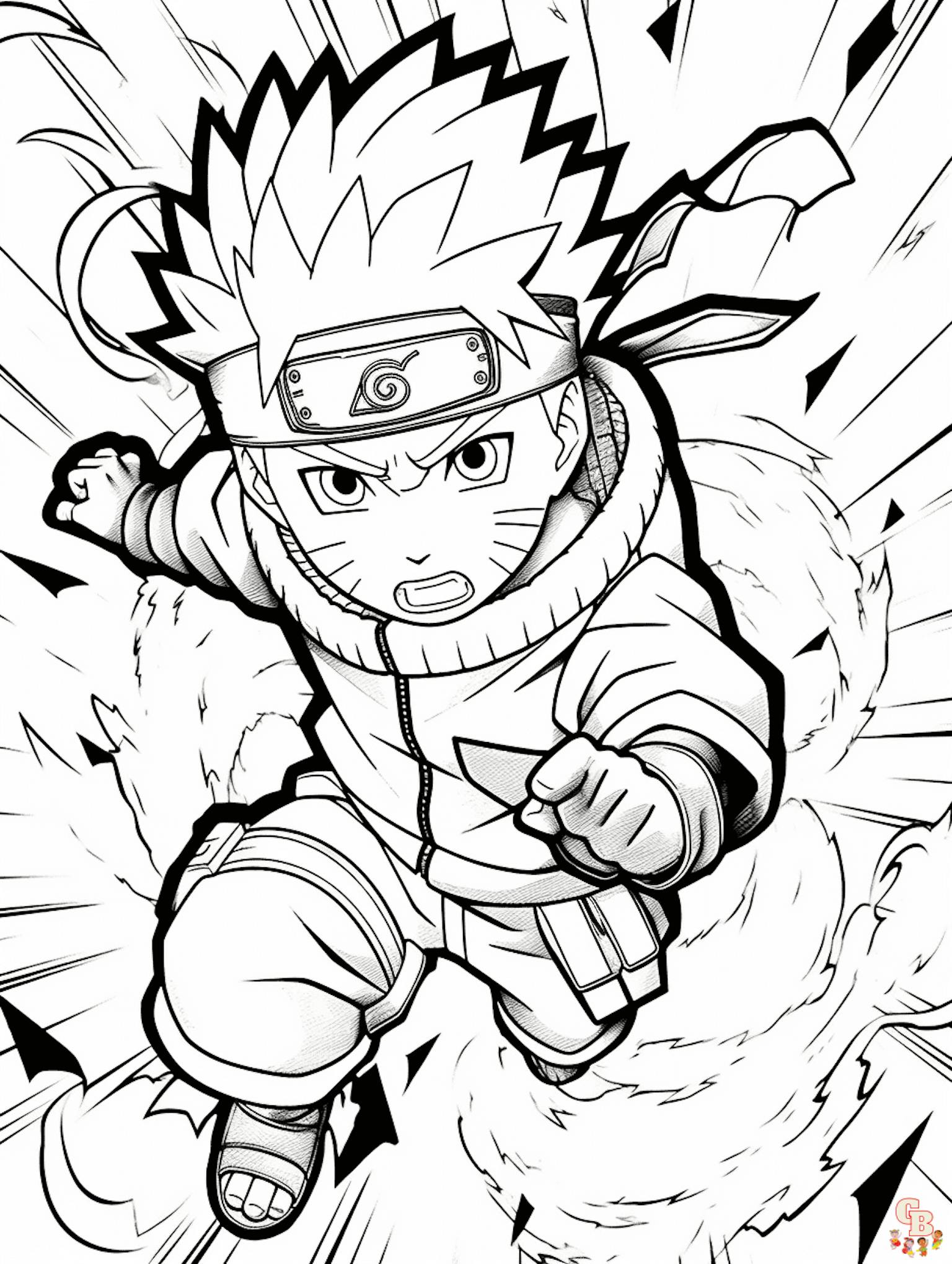 Naruto Coloring Pages Kakashi  Cartoon coloring pages, Chibi coloring  pages, Coloring pages